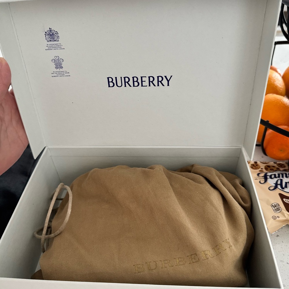 Burberry Beige and Black Plaid Crossbody Bag - Picture 13 of 16